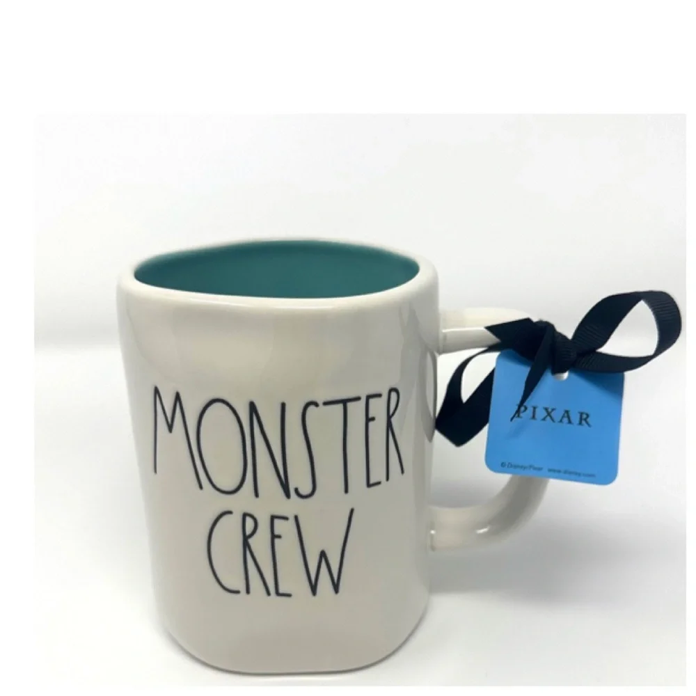NEW Rae Dunn The Monster Crew Double Sided Mug Monsters Inc Pixar Sully Wazowski - Picture 4 of 5
